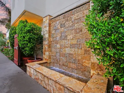 a view of a building with a outdoor space