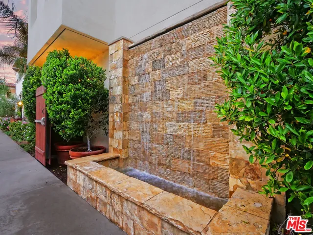 a view of a building with a outdoor space