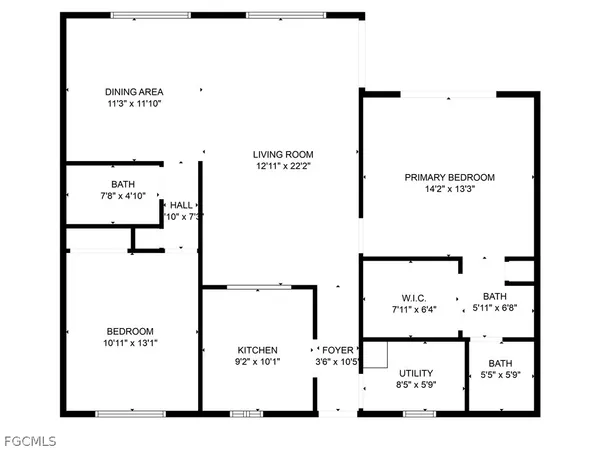 $1,700 | 1118 Southwest 48th Terrace, Unit 203, Cape Coral, FL 33914