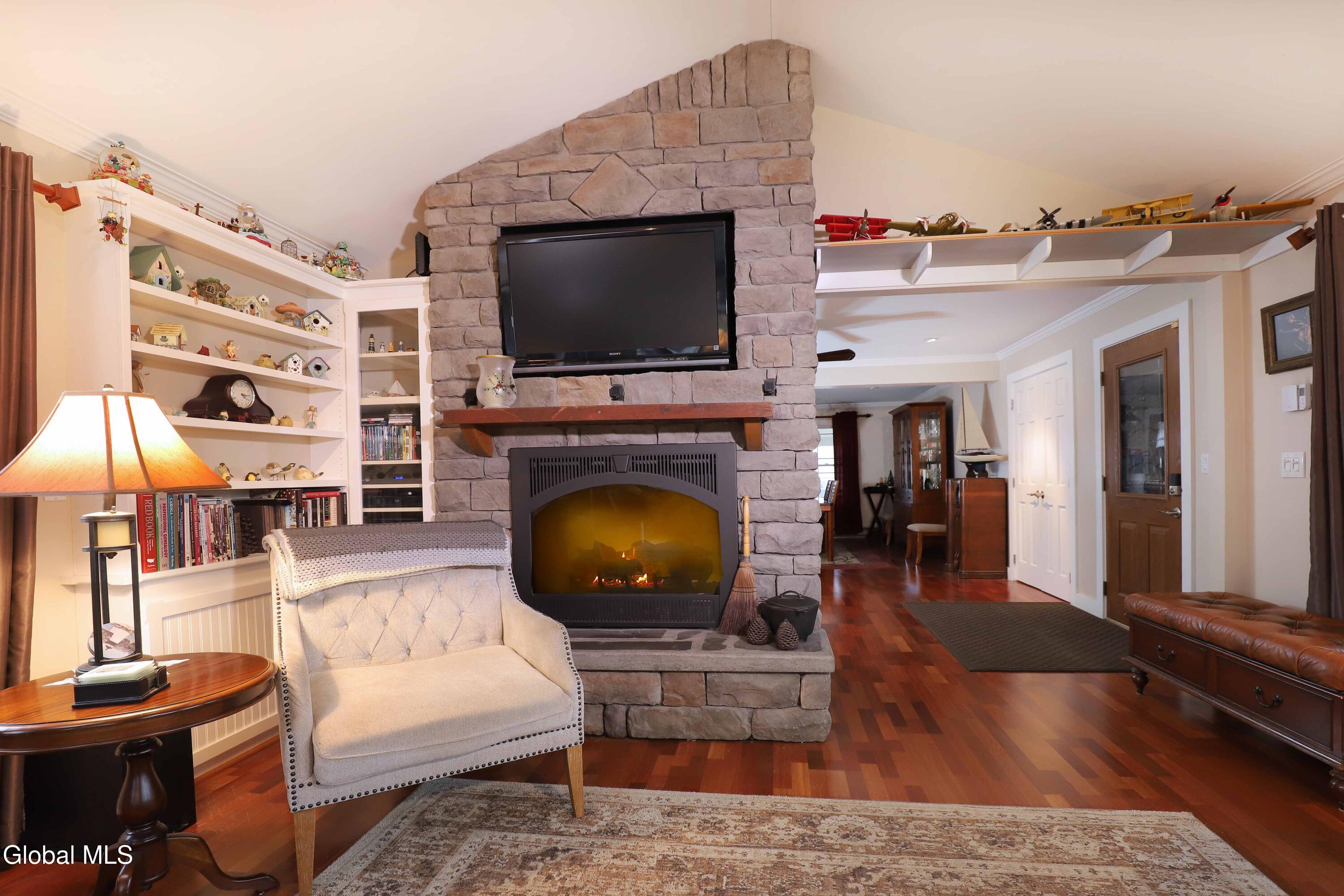 2387 Hickory Hill Road Fonda, NY 12068 - Photo 25 of 36 Living room fireplace