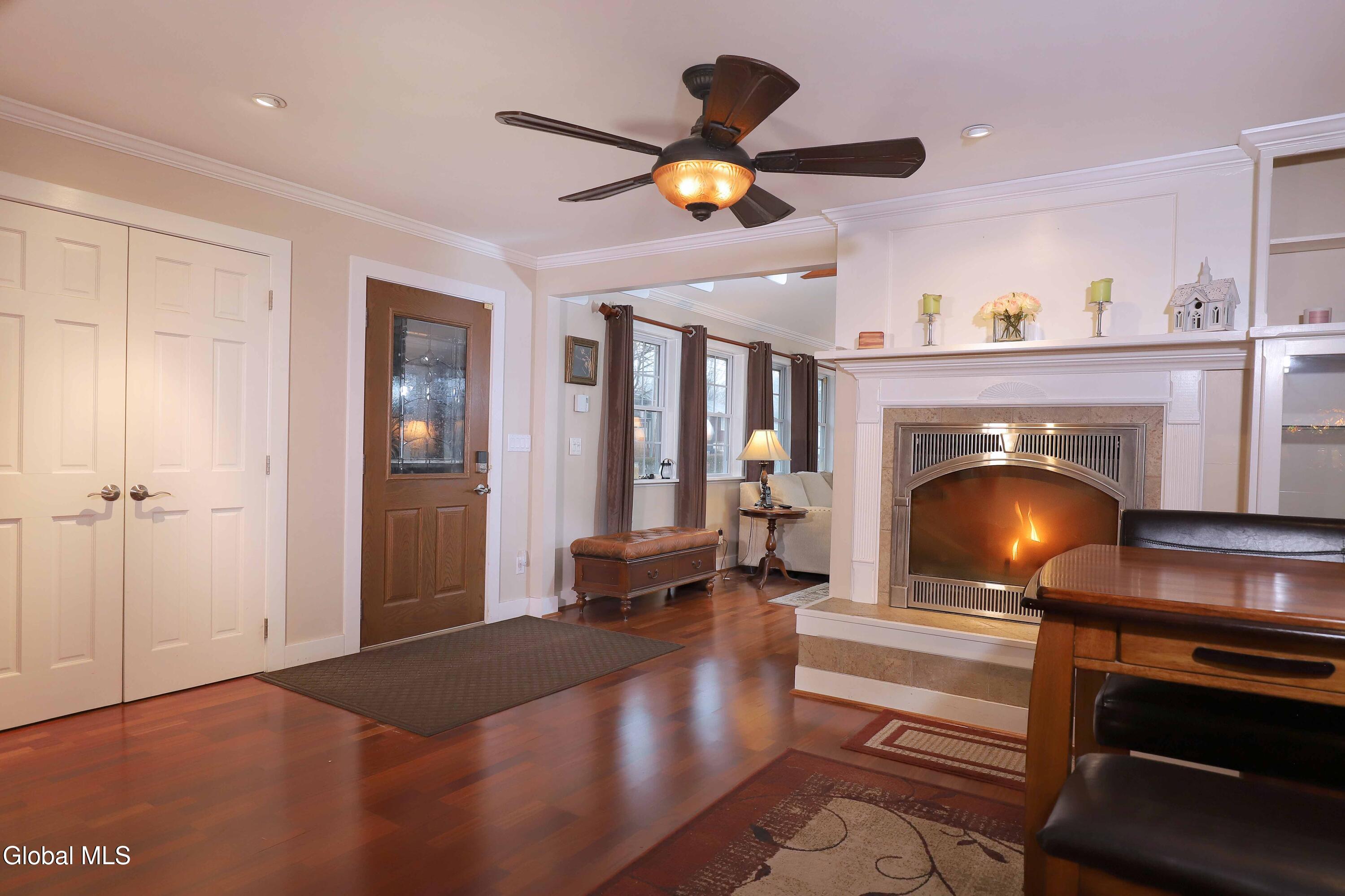 2387 Hickory Hill Road Fonda, NY 12068 - Photo 27 of 36 Dinning area fireplace