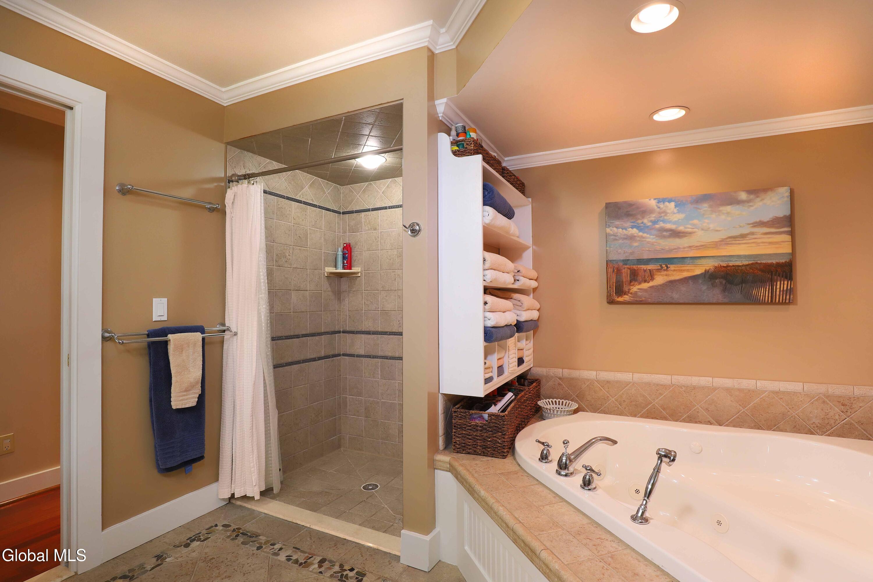 2387 Hickory Hill Road Fonda, NY 12068 - Photo 32 of 36 Bathroom 2 shower and tub 2