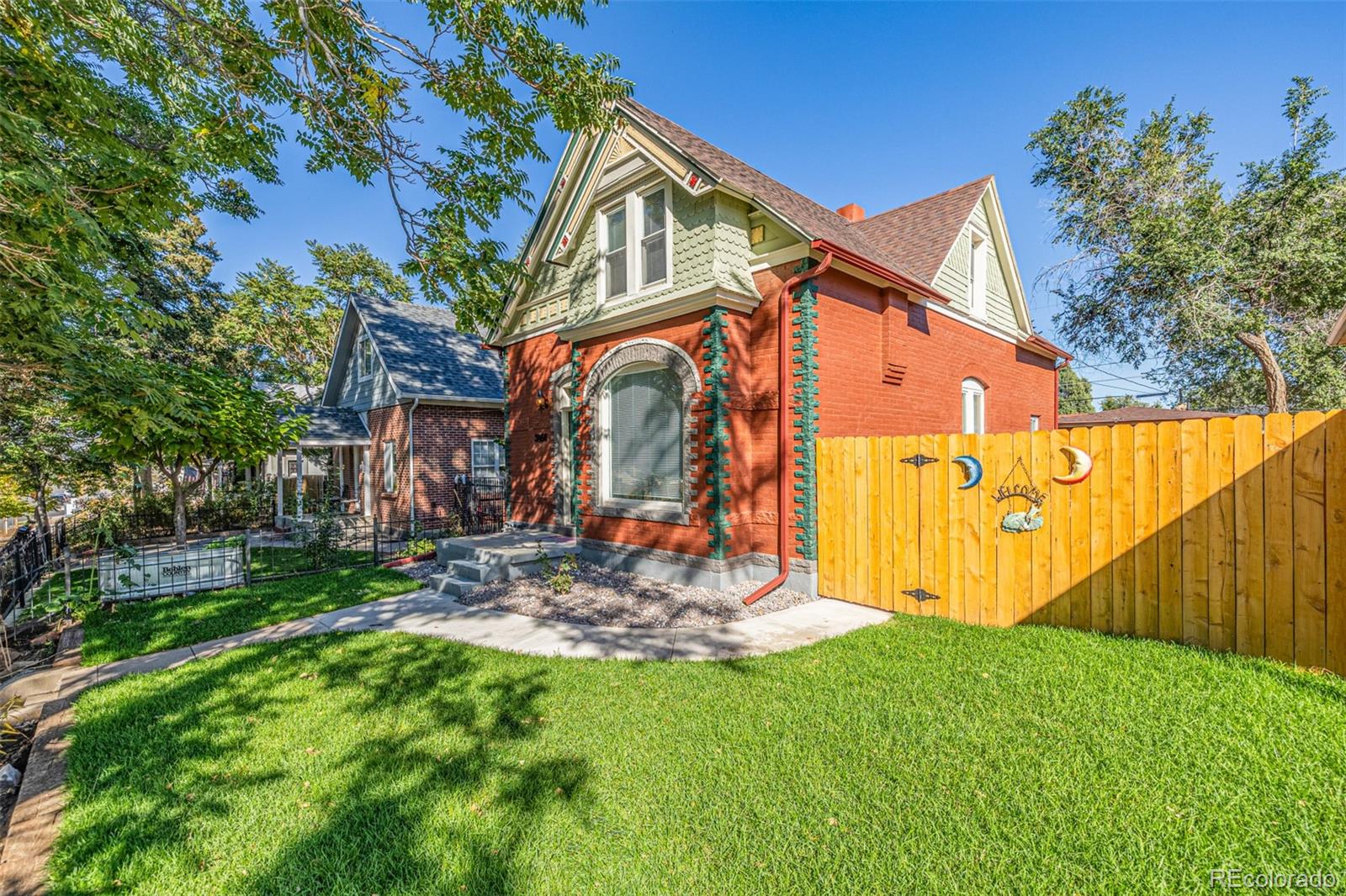 3854 Cook Street Denver, CO 80205 - Photo 2 of 42 a view of a back yard of the house