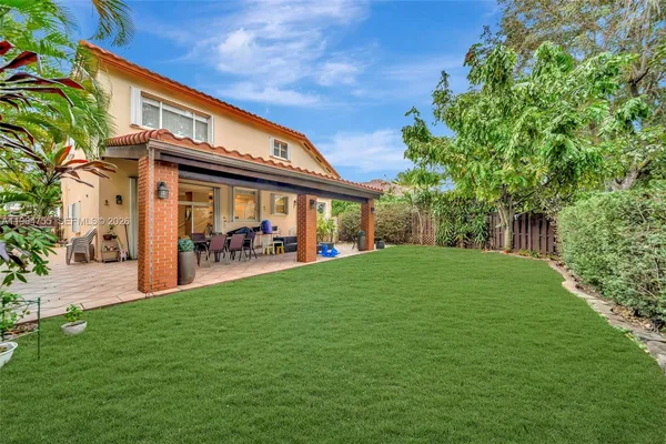 an aerial view of residential houses with outdoor space and street view
