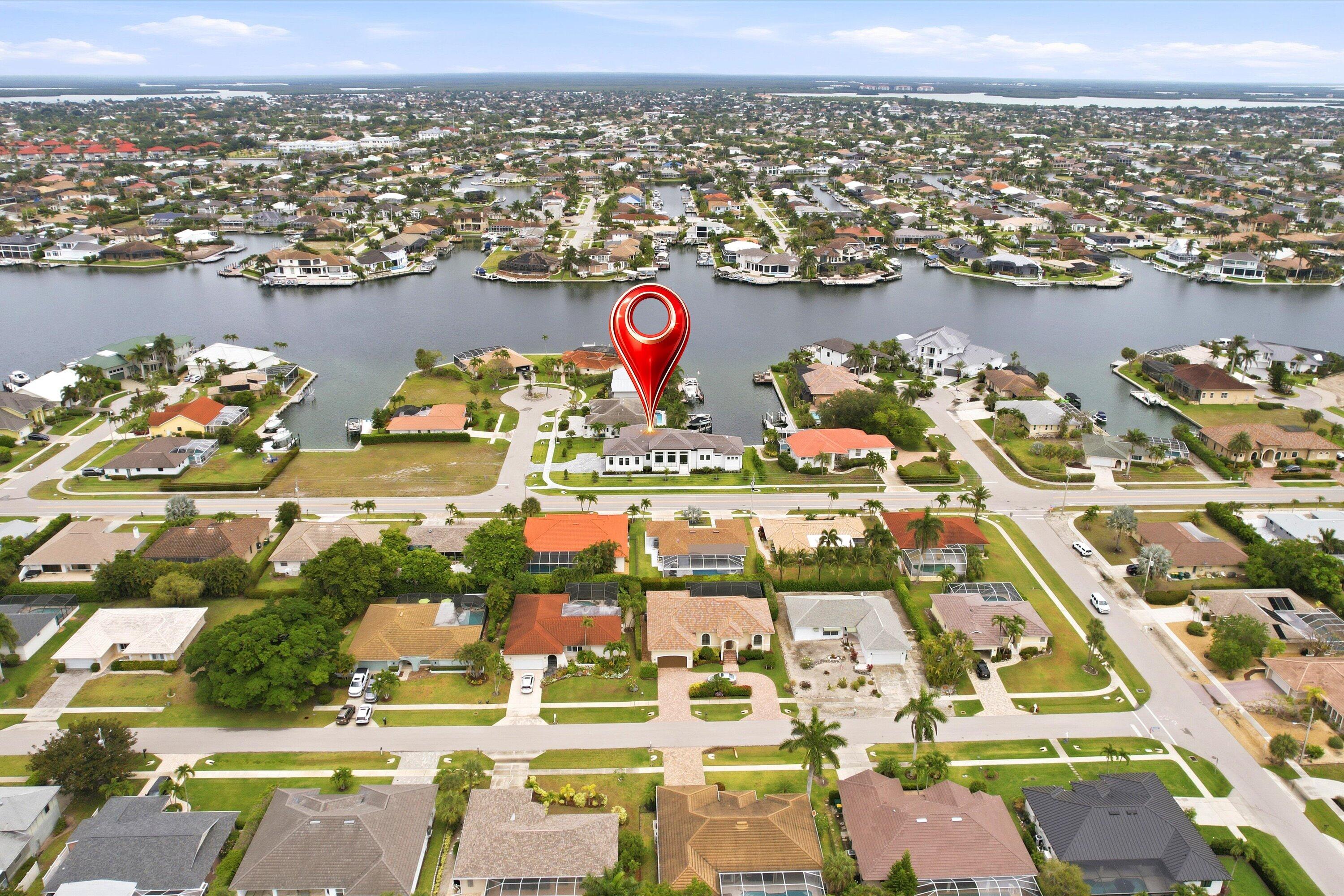 211 Landmark Street Marco Island, FL 34145 - Photo 84 of 85 84-Aerial Photo 011