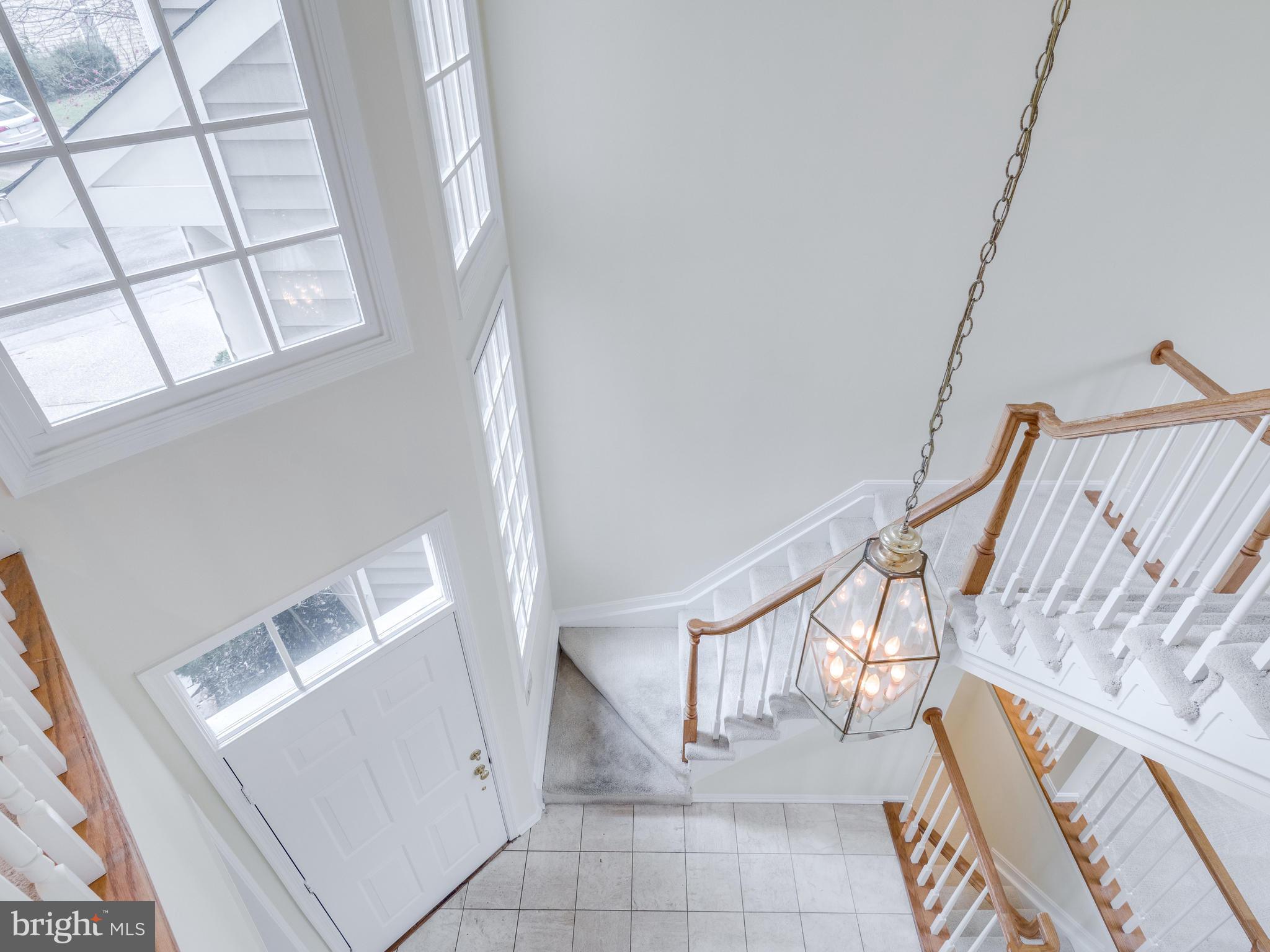 11442 Hollow Timber Court Reston, VA 20194 - Photo 17 of 29 View from upper floor looking to foyer
