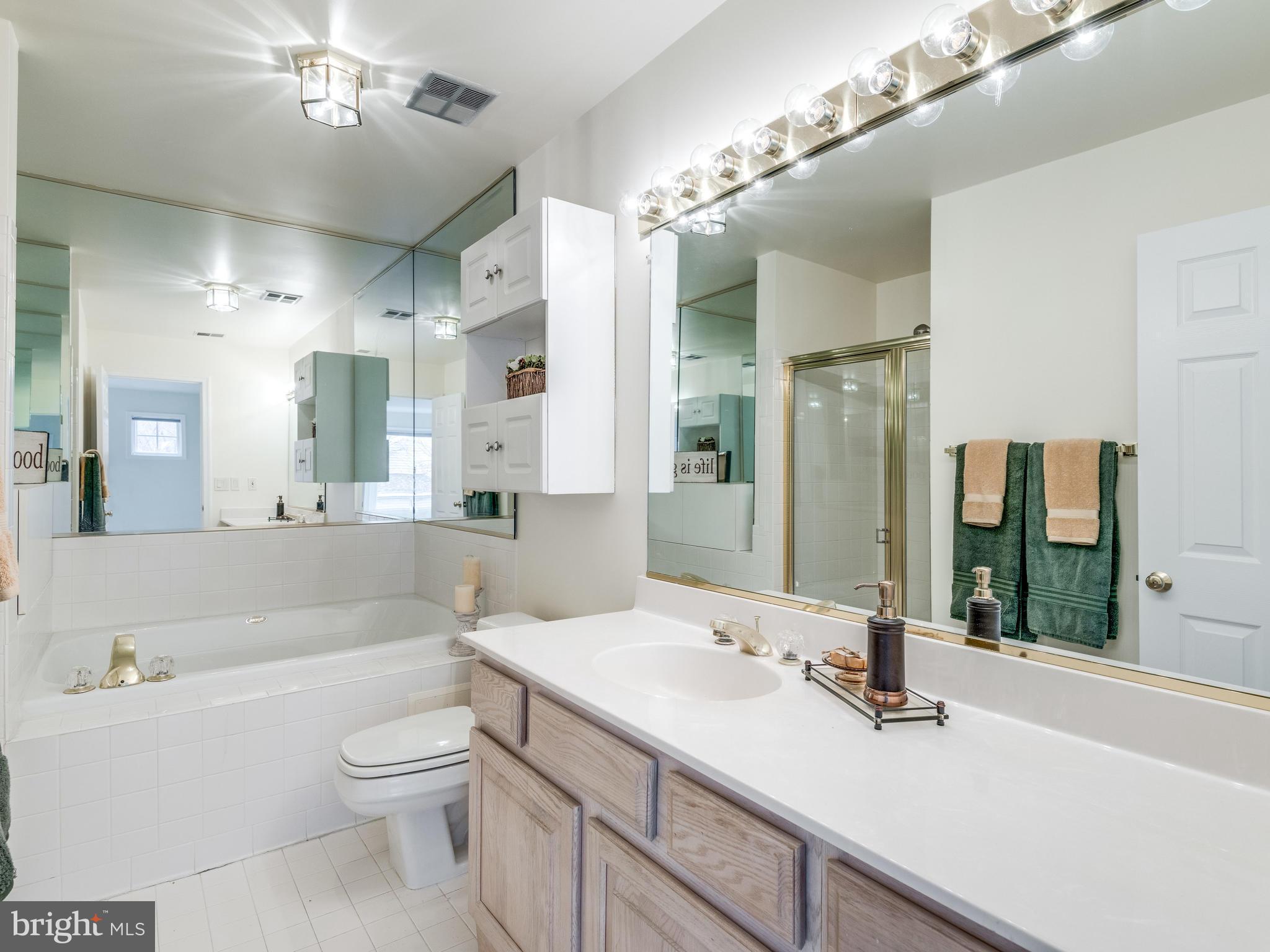 11442 Hollow Timber Court Reston, VA 20194 - Photo 21 of 29 Bath (Master) with separate shower and jetted tub