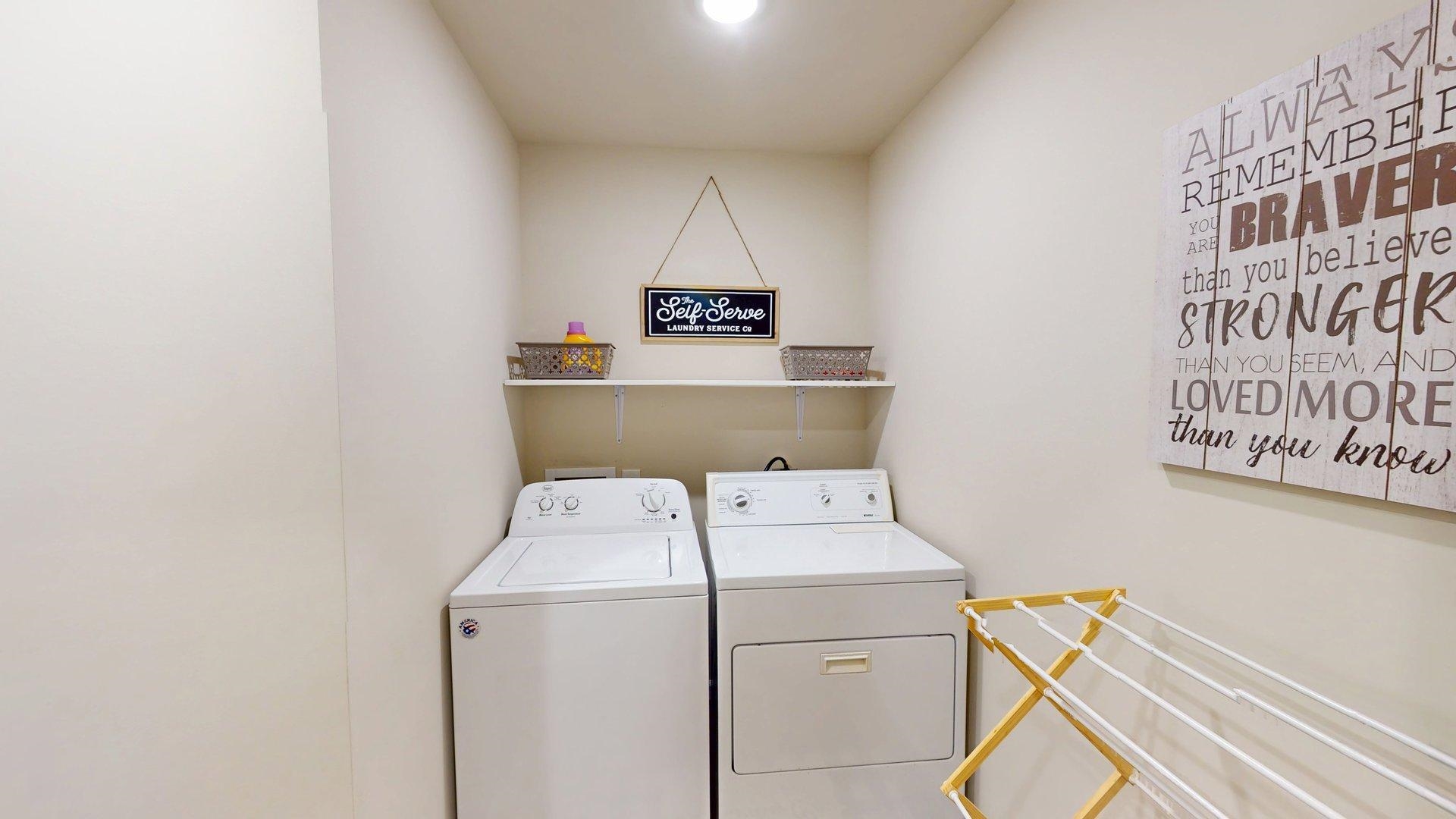 55 Bogey Loop Counce, TN 38326 - Photo 11 of 32 a utility room with dryer and washer