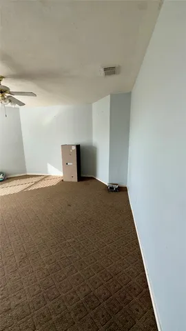 a view of empty room