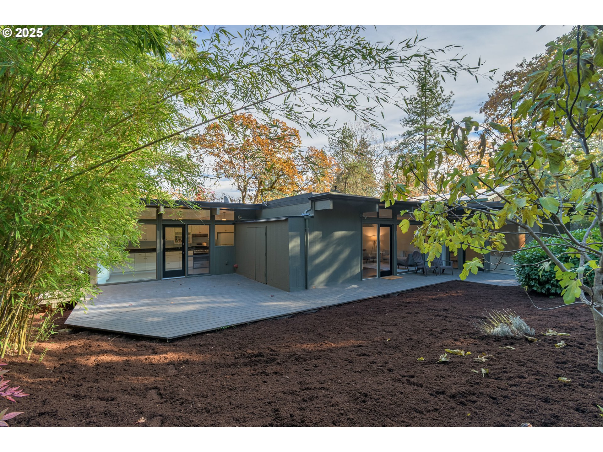 3820 Watkins Lane Eugene, OR 97405 - Photo 18 of 48 a view of outdoor space with deck and tree