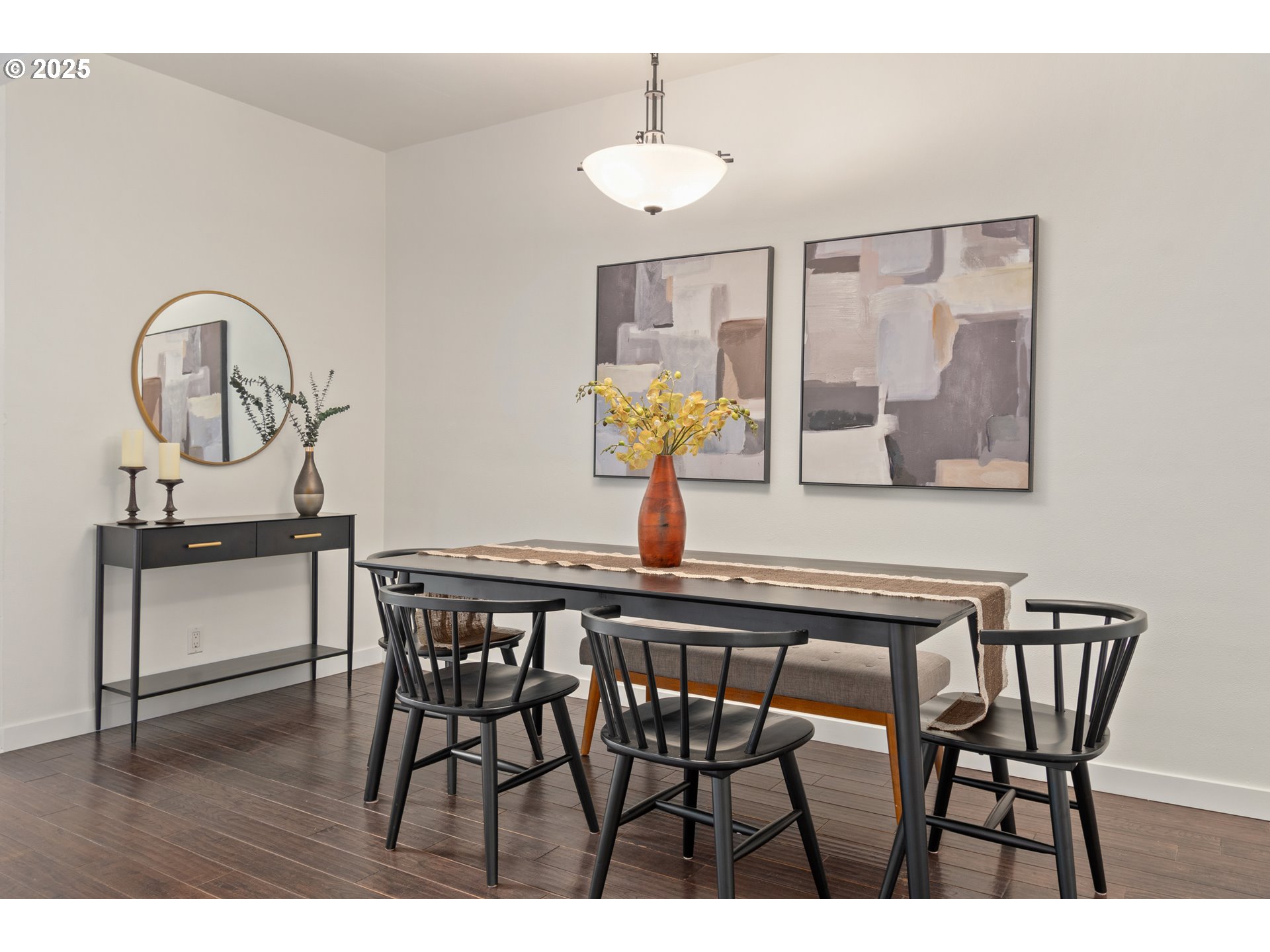 3820 Watkins Lane Eugene, OR 97405 - Photo 10 of 48 a view of a dining room with furniture and wooden floor
