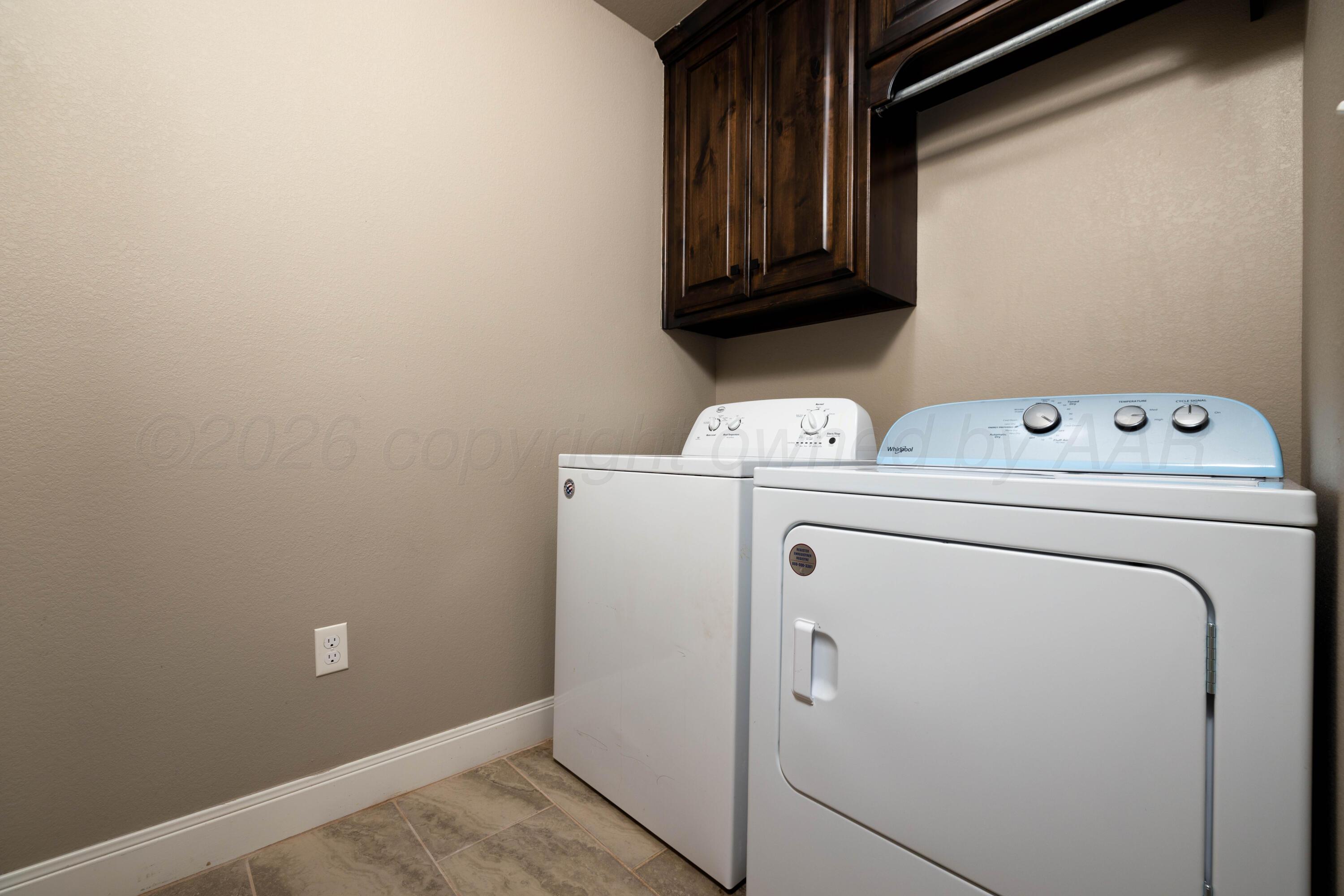 9834 Remington Road Canyon, TX 79015 - Photo 14 of 46 a utility room with dryer and washer