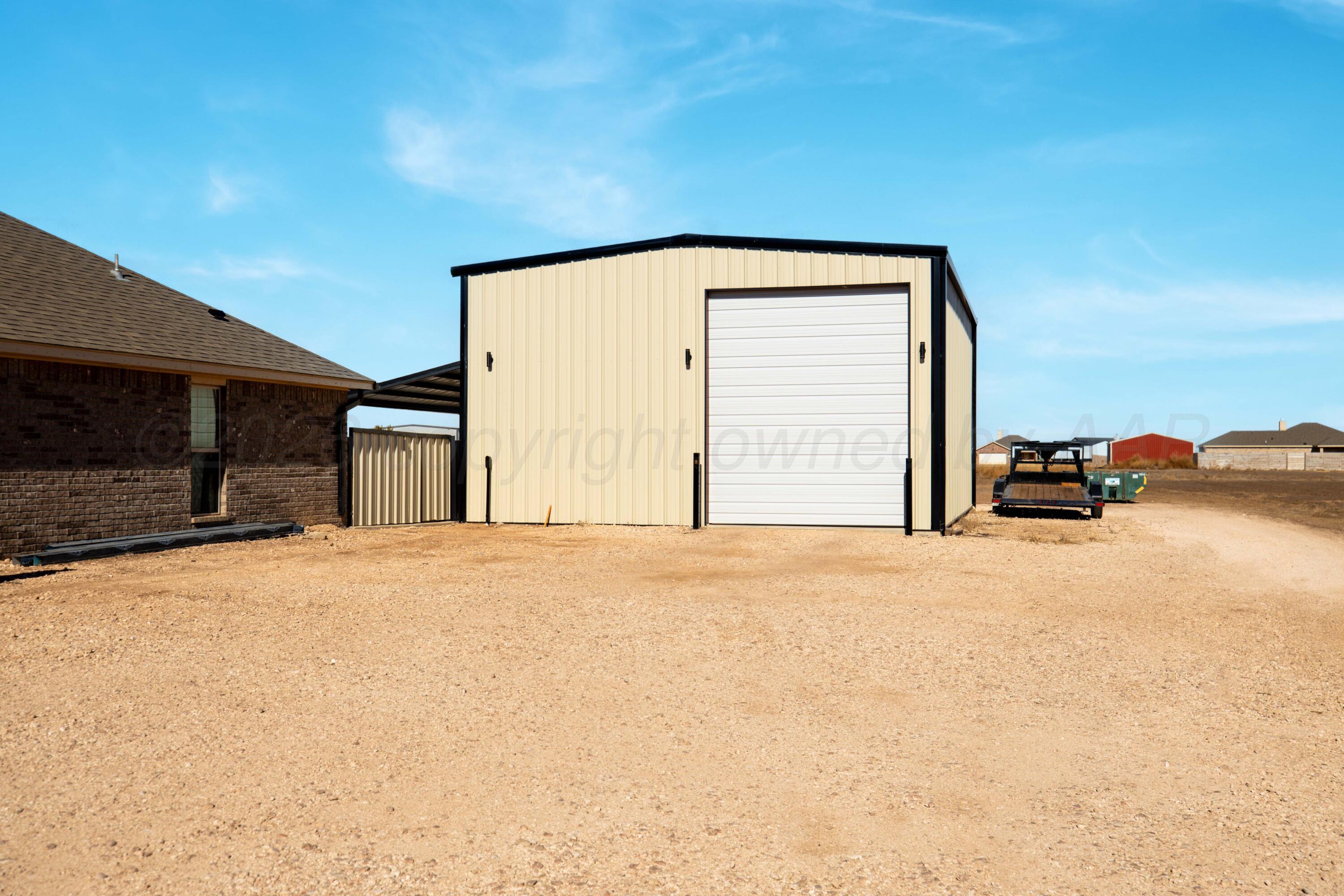 9834 Remington Road Canyon, TX 79015 - Photo 35 of 46 a view of empty room with a car parked on it