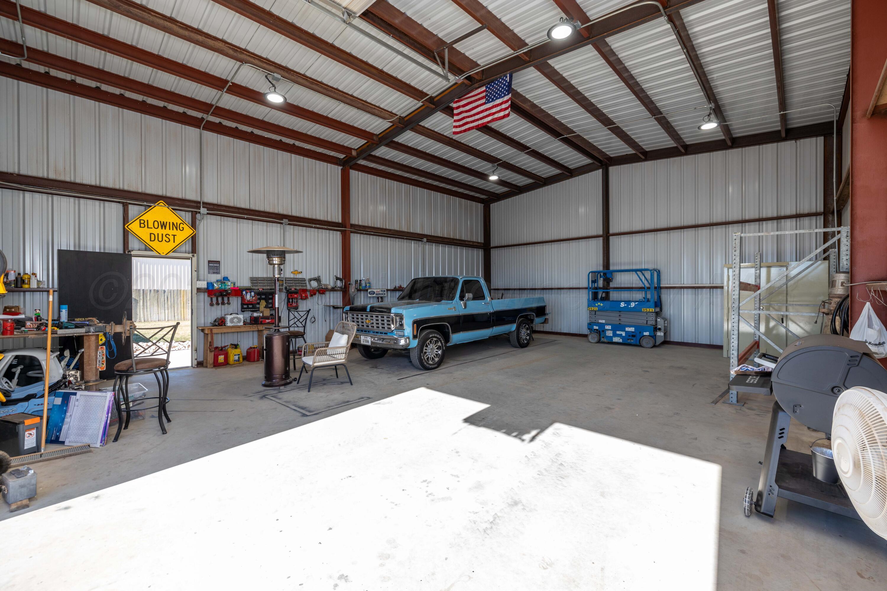 9834 Remington Road Canyon, TX 79015 - Photo 37 of 46 a view of a garage