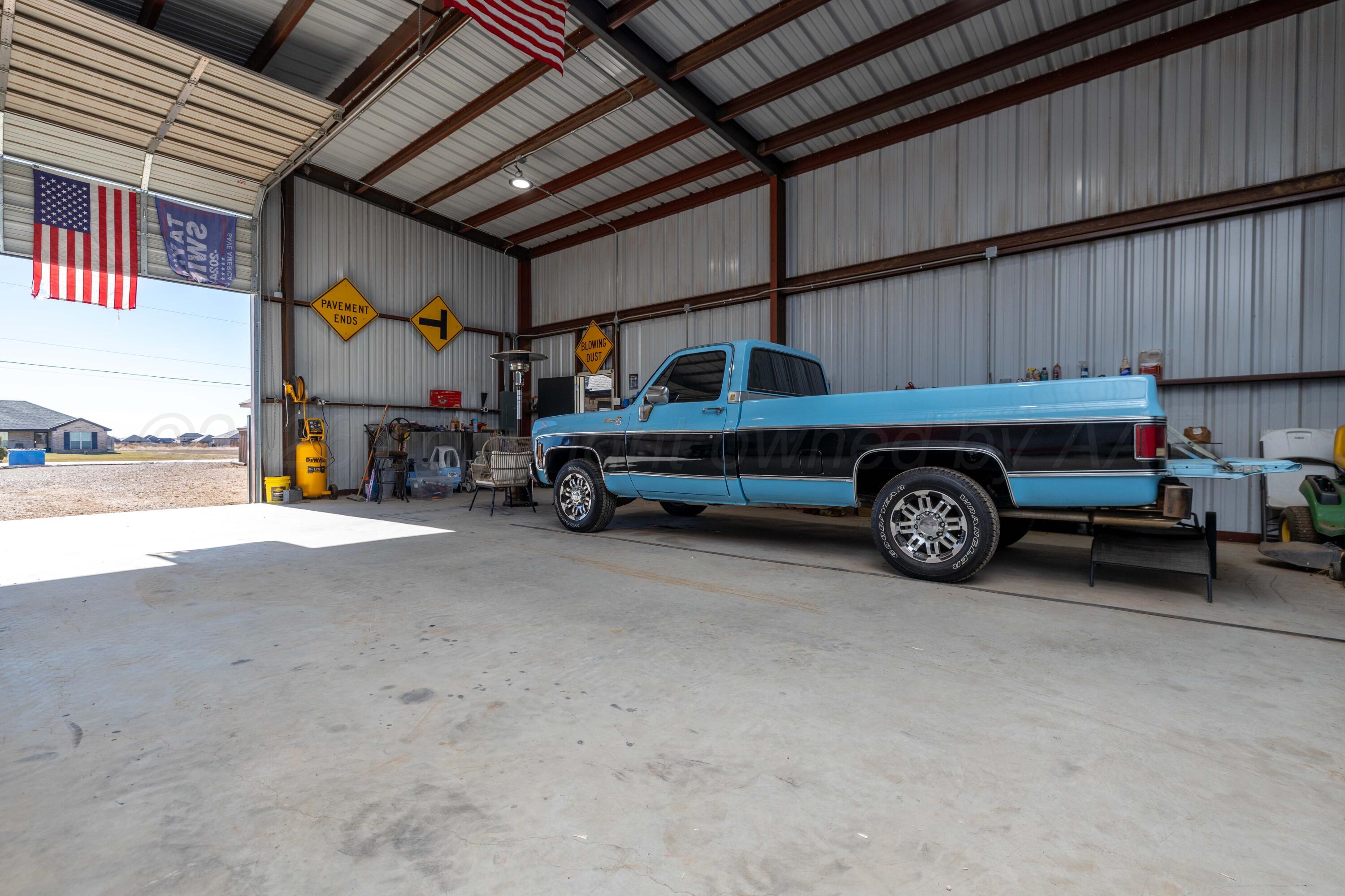9834 Remington Road Canyon, TX 79015 - Photo 39 of 46 a view of a car garage