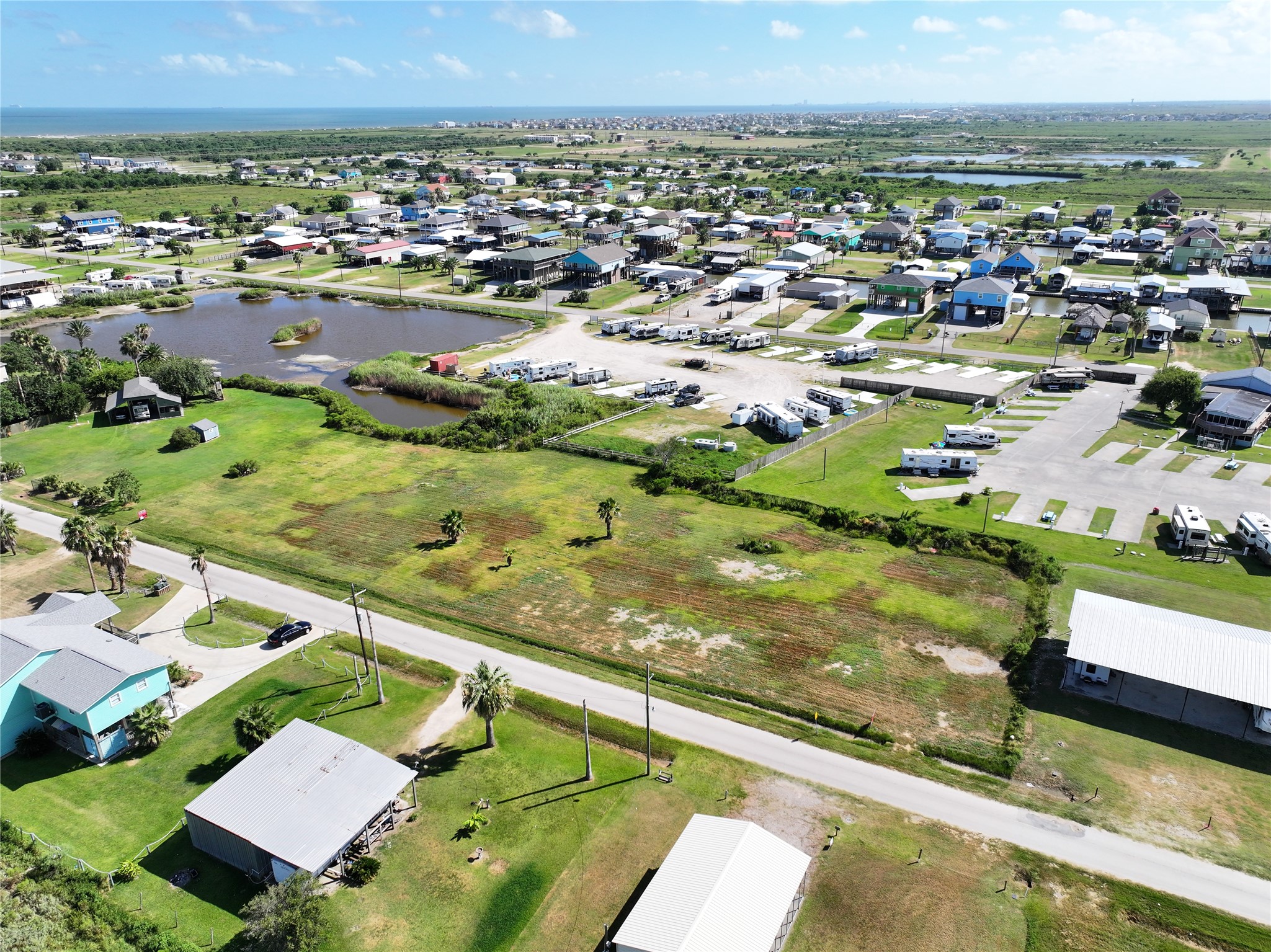 Lot 28-35 Diamond Road Crystal Beach, TX 77650 - Photo 11 of 15 a view of city and ocean