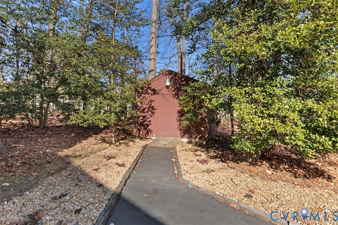 2502 Landon Road Richmond, VA 23294 - Photo 26 of 26 a view of a yard with plants and trees