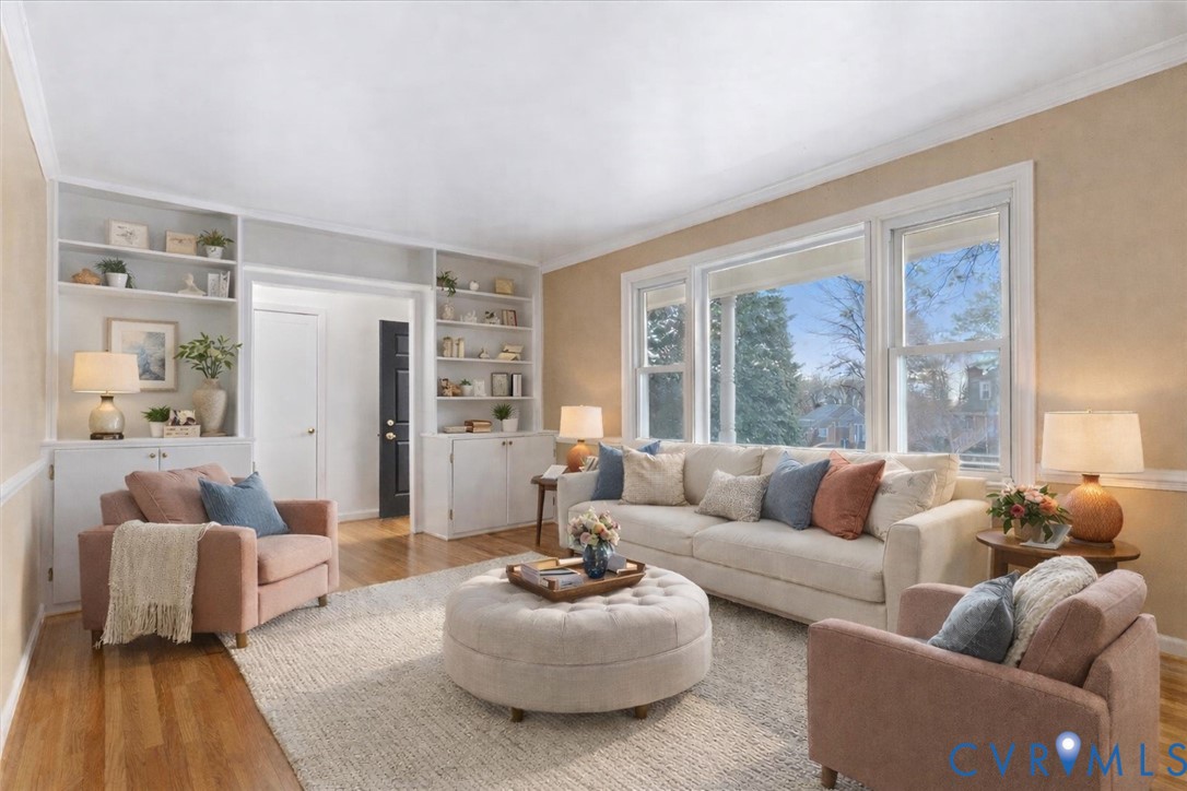 2502 Landon Road Richmond, VA 23294 - Photo 3 of 26 a living room with furniture and a large window
