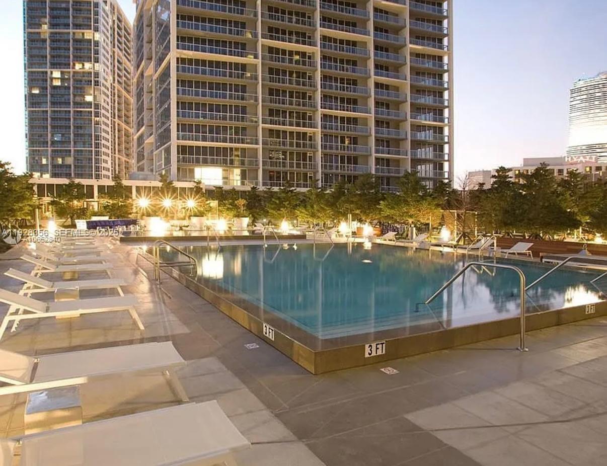 475 Brickell Avenue, Unit 5707 Miami, FL 33131 - Photo 8 of 16 a view of an outdoor space