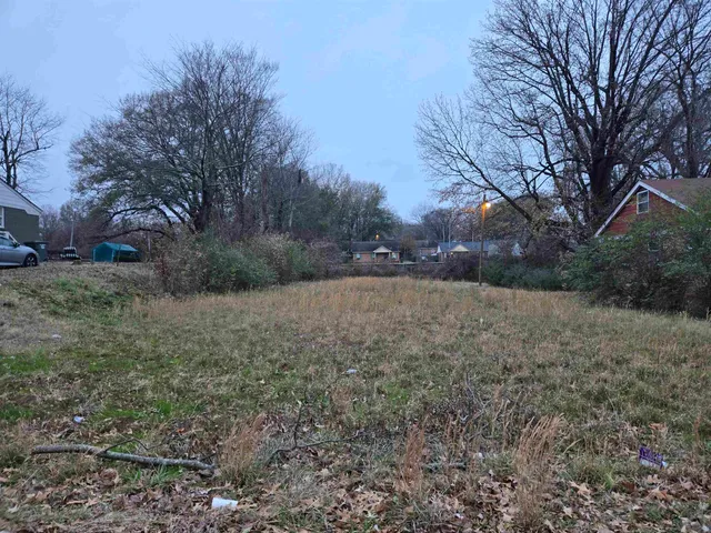 a view of an outdoor space and a yard