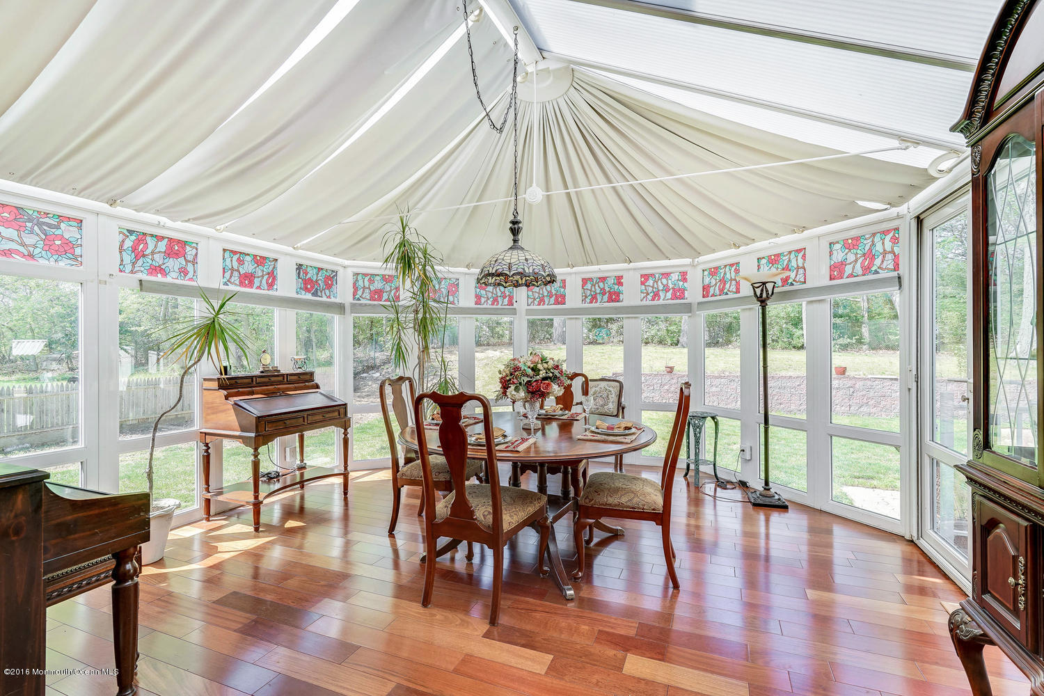 9 Chestnut Ridge Road Holmdel, NJ 07733 - Photo 5 of 39 a view of a dining area with furniture window and outside view