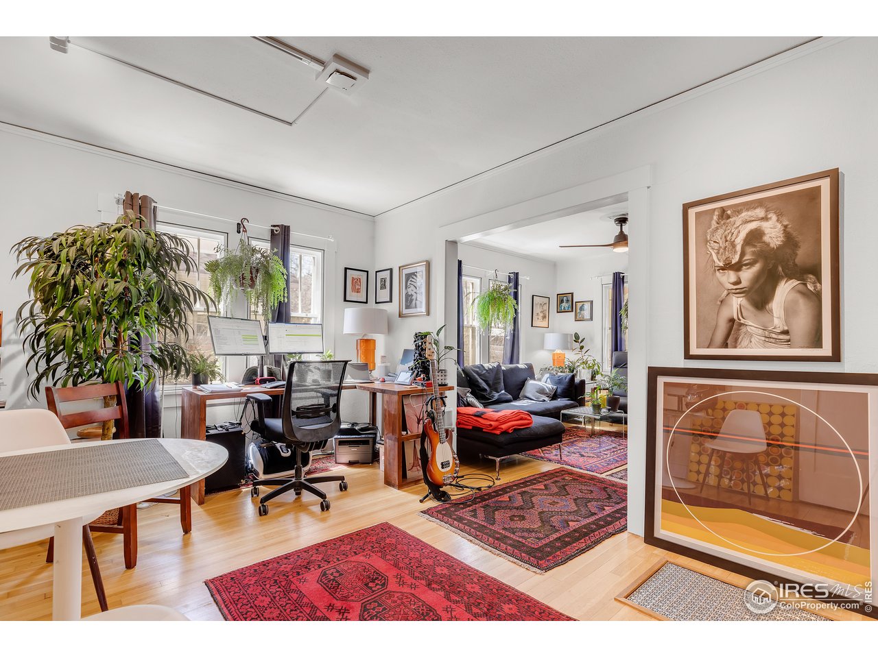 834-836 13th Street Boulder, CO 80302 - Photo 5 of 40 a living room with furniture a rug and a table