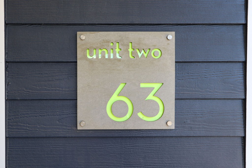63 Herrick Road, Unit 2 Newton, MA 02459 - Photo 38 of 38 a close up of a sign