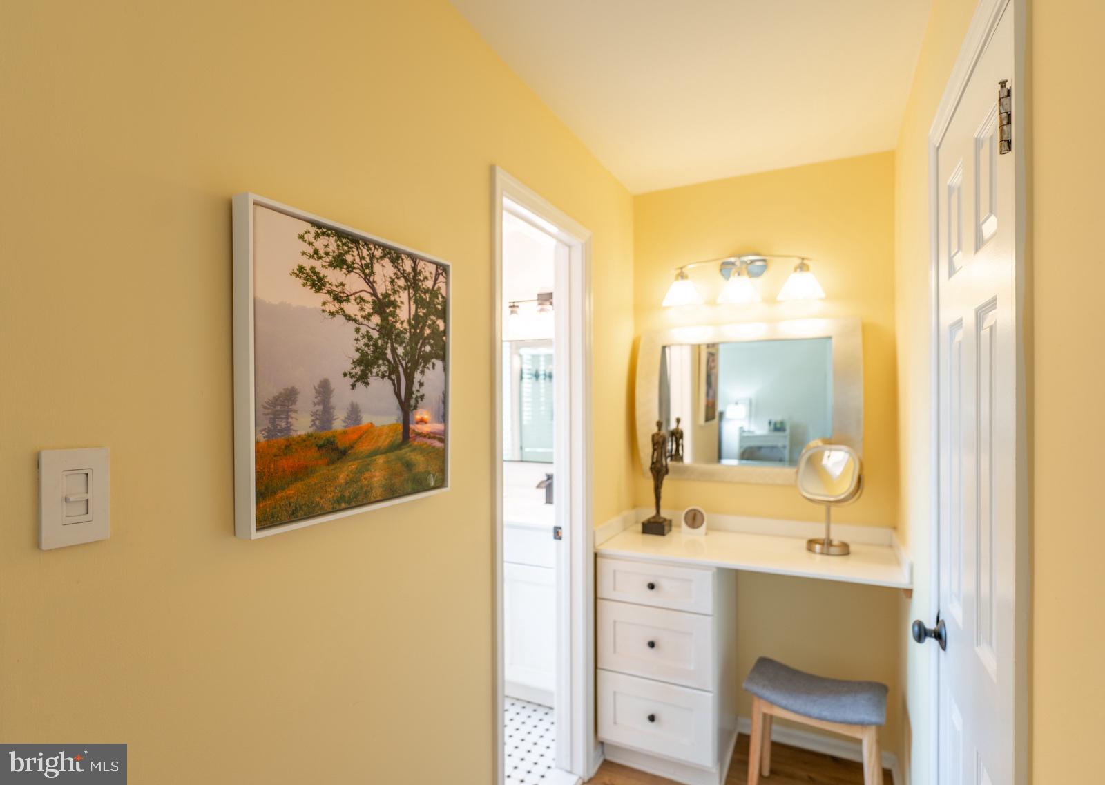 204 Camsten Court Chesterbrook, PA 19087 - Photo 37 of 56 a bathroom with a sink mirror and a shower