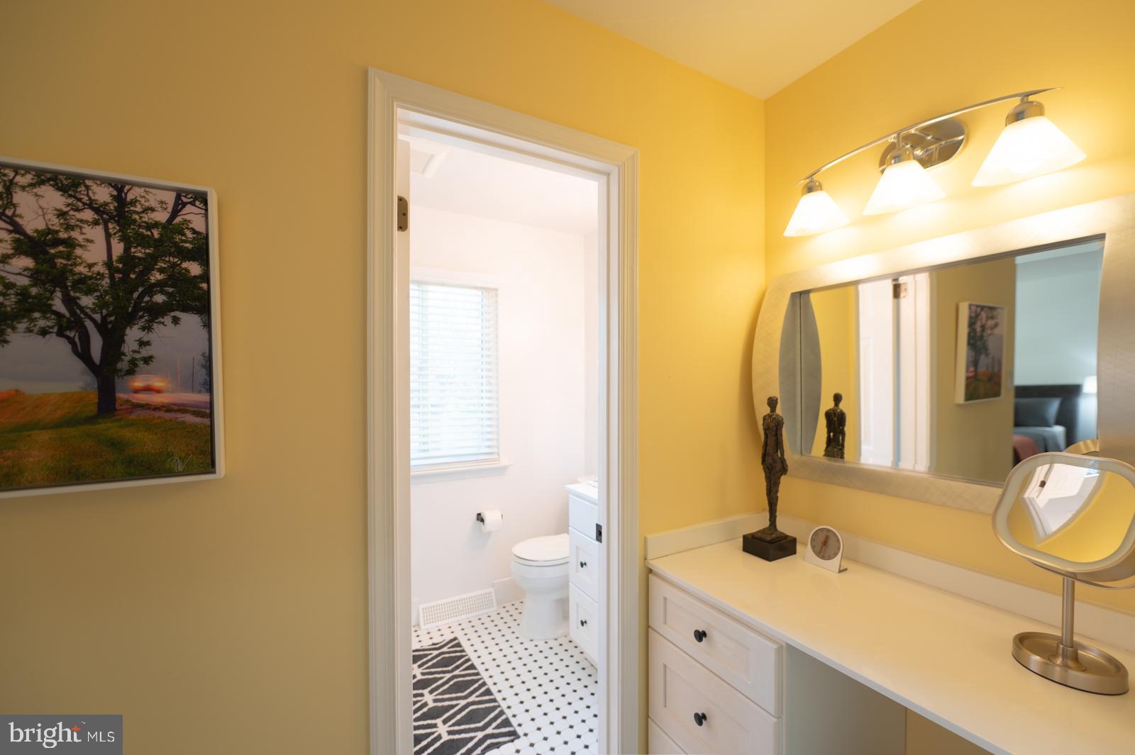 204 Camsten Court Chesterbrook, PA 19087 - Photo 38 of 56 a bathroom with a sink and a mirror