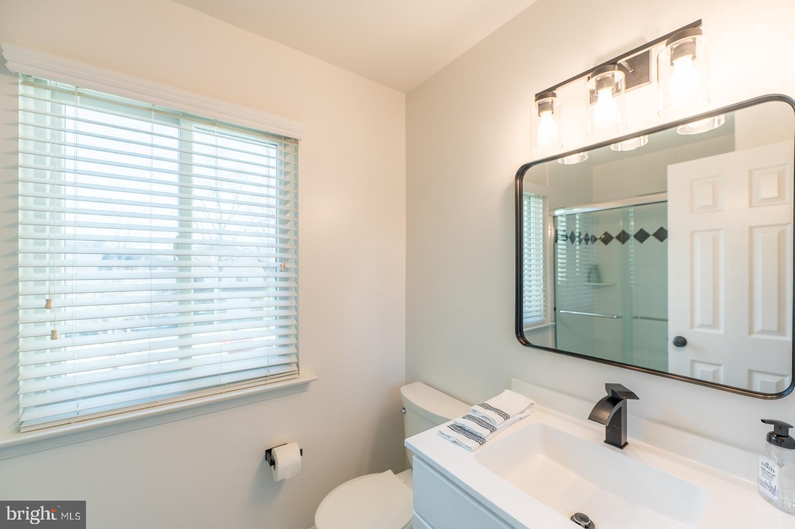 204 Camsten Court Chesterbrook, PA 19087 - Photo 39 of 56 a bathroom with a sink and a mirror