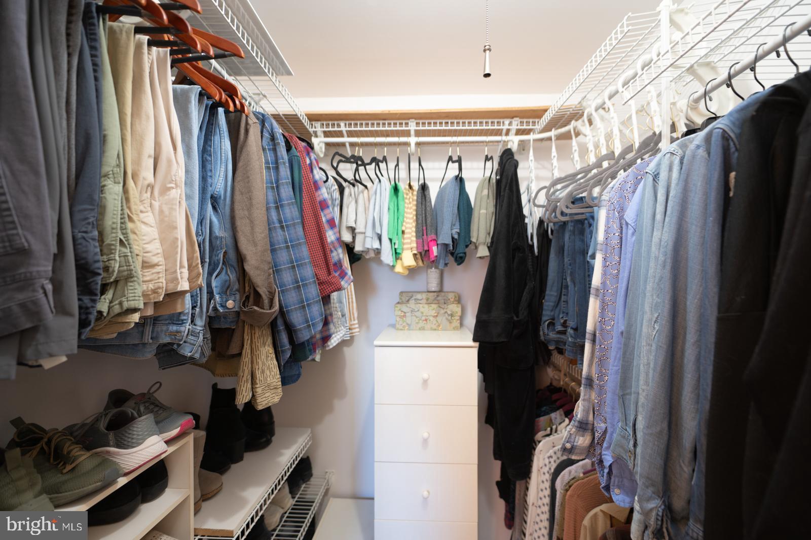 204 Camsten Court Chesterbrook, PA 19087 - Photo 43 of 56 a view of walk in closet with clothes and shoes