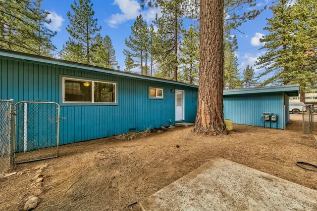 a house with a outdoor space
