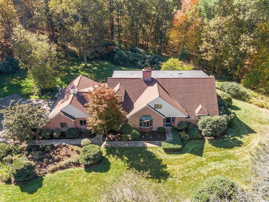 24 Long Hill Boxford, MA 01921 - Photo 3 of 41 an aerial view of residential houses with yard