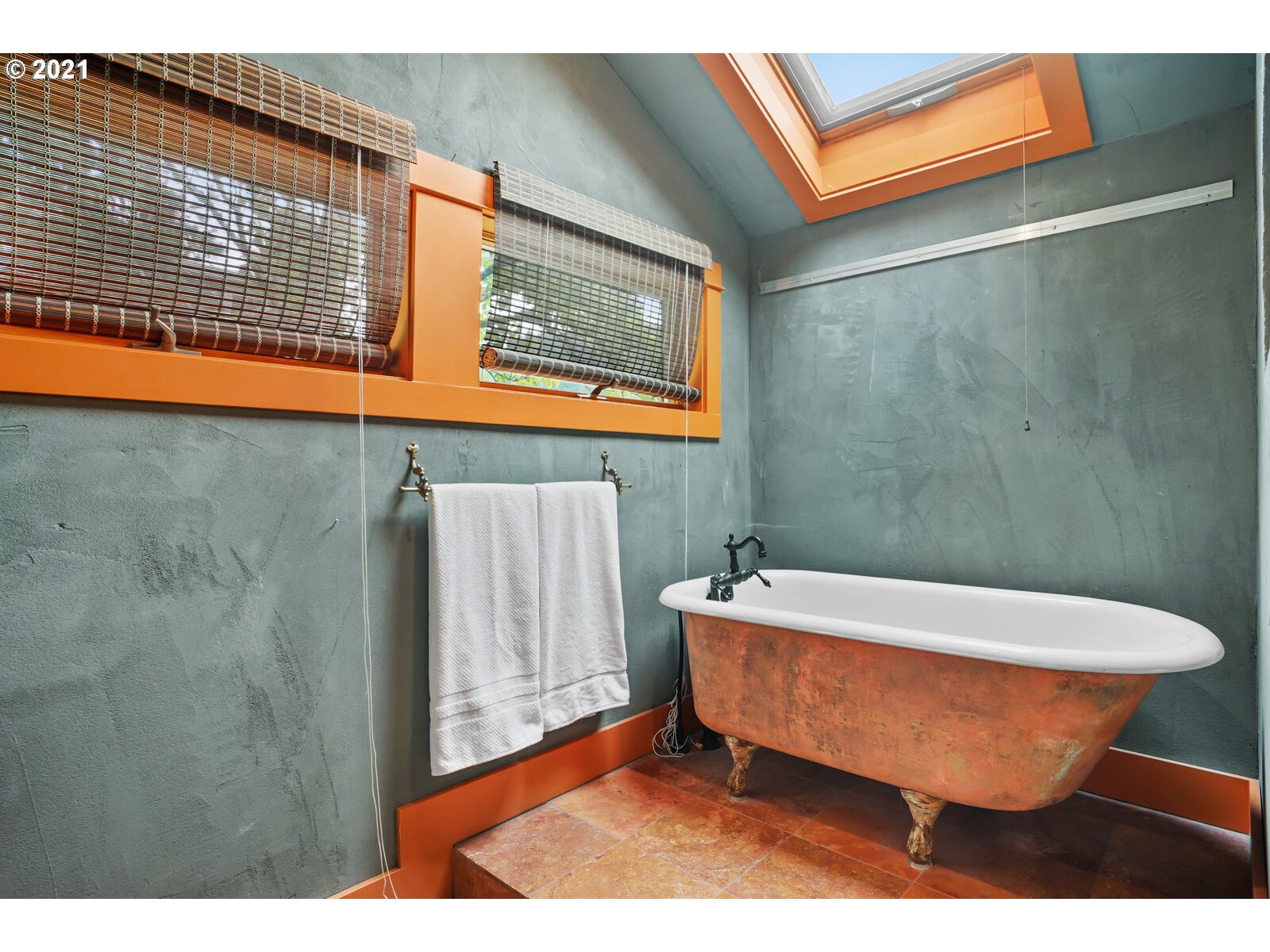 3748 Southwest Patton Road Portland, OR 97221 - Photo 23 of 32 a bathroom with a sink and a mirror