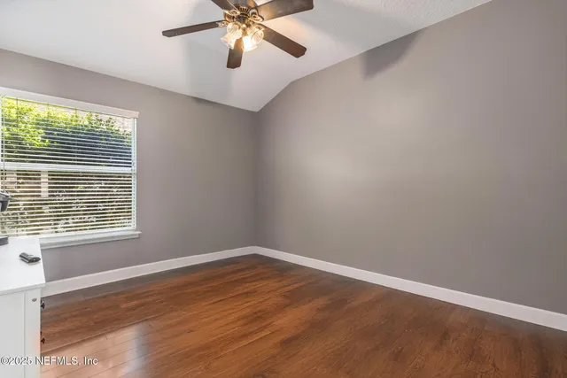 wooden floor in an empty room