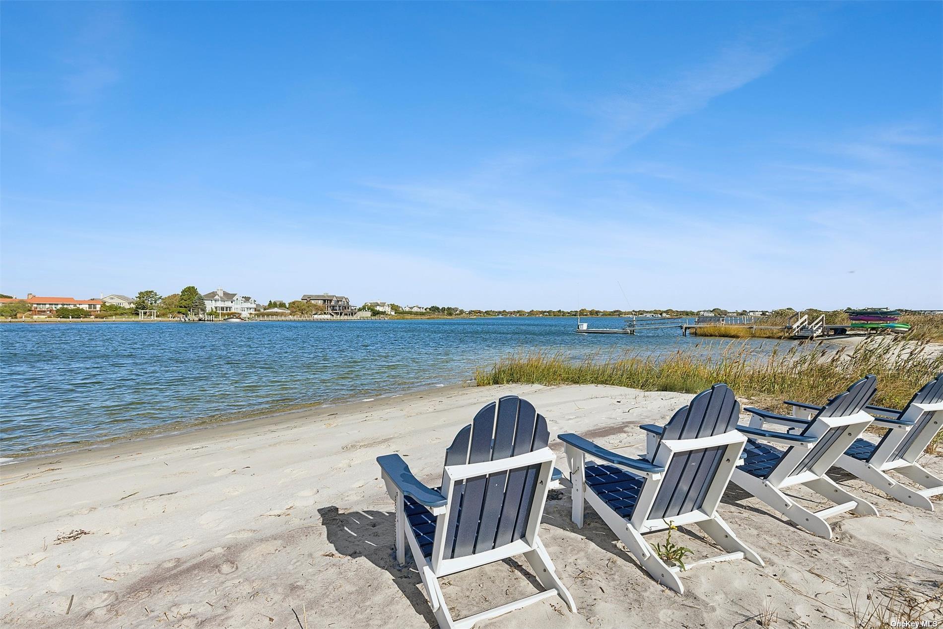 218 Dune Road Westhampton Beach, NY 11978 - Photo 25 of 25 a view of a lake with outdoor space