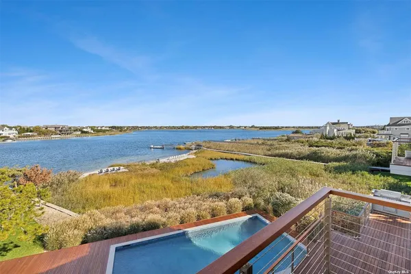 a view of outdoor space and ocean view