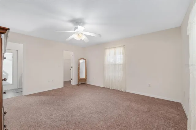 a view of a yard with an outdoor space