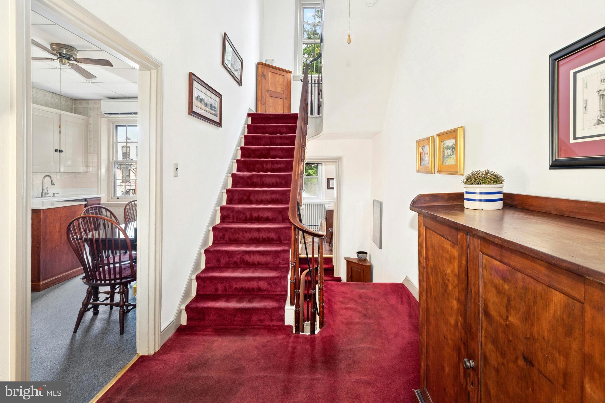 72-74 West Market Street Bethlehem, PA 18018 - Photo 25 of 36 a view of entryway and hall with wooden floor