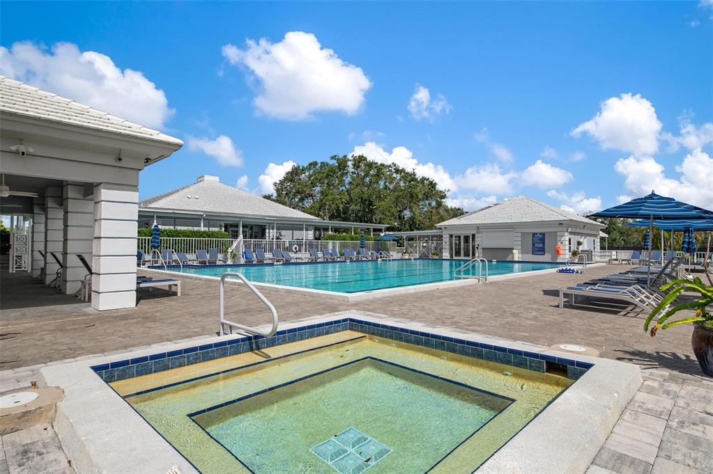 270 Cerromar Way South, Unit 57 Venice, FL 34293 - Photo 49 of 81 a view of an house with swimming pool and furniture
