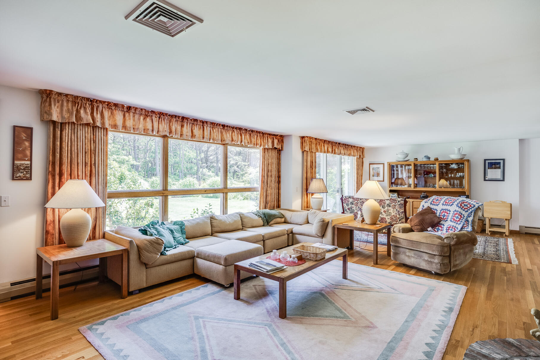 72 South Highland Road Truro, MA 02666 - Photo 11 of 59 a living room with furniture and a window