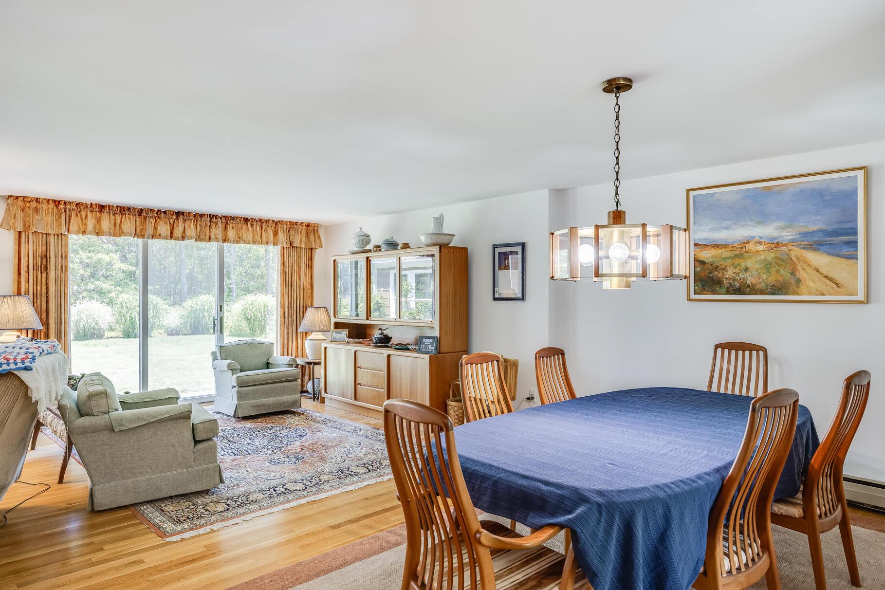 72 South Highland Road Truro, MA 02666 - Photo 9 of 59 a view of a dining room with furniture window and outside view