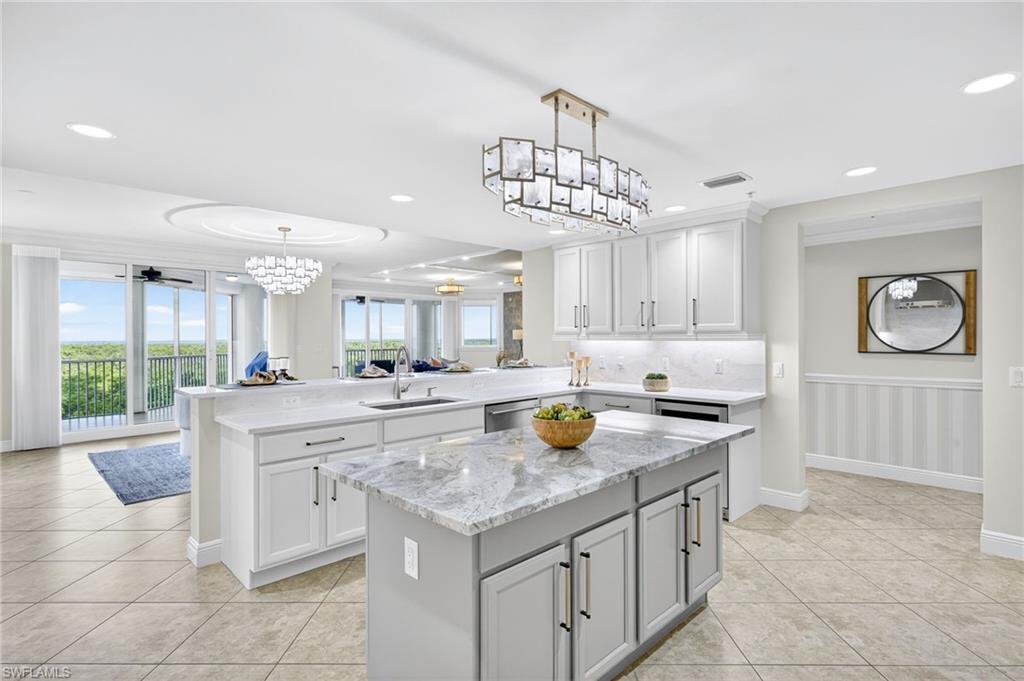 265 Indies Way, Unit 503 Naples, FL 34110 - Photo 8 of 45 Beautiful KItchen with Island