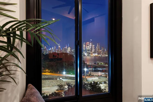 a view of a building with many windows