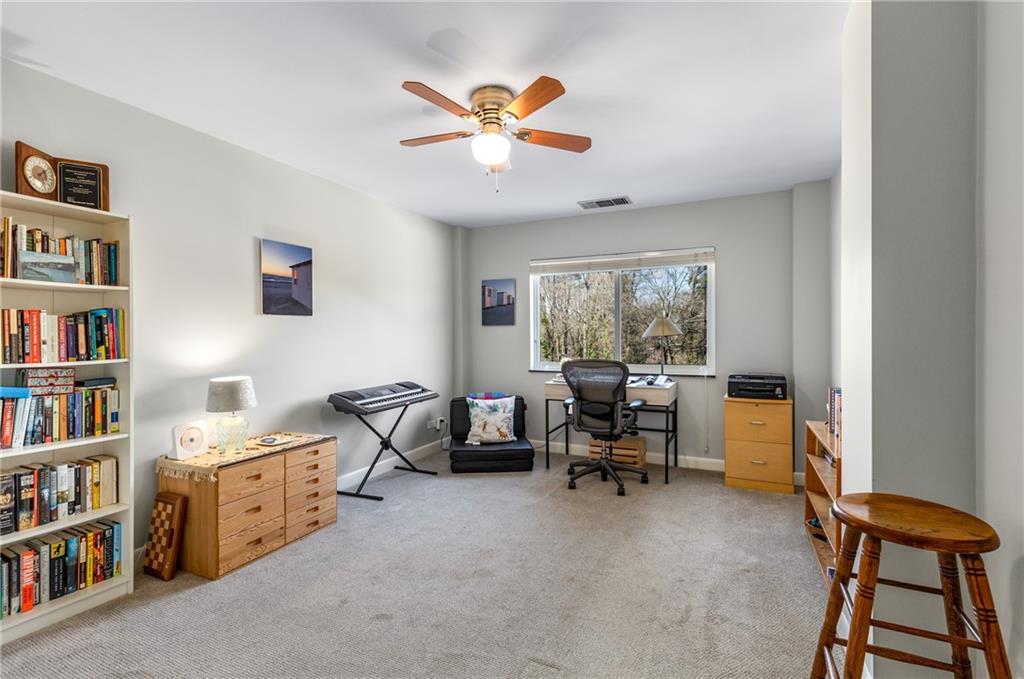 1501 Clairmont Road, Unit 535 Decatur, GA 30033 - Photo 23 of 34 a view of a workspace with furniture and a window