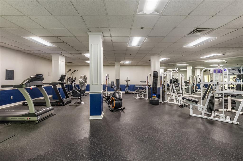 1501 Clairmont Road, Unit 535 Decatur, GA 30033 - Photo 31 of 34 a view of a room with gym equipment