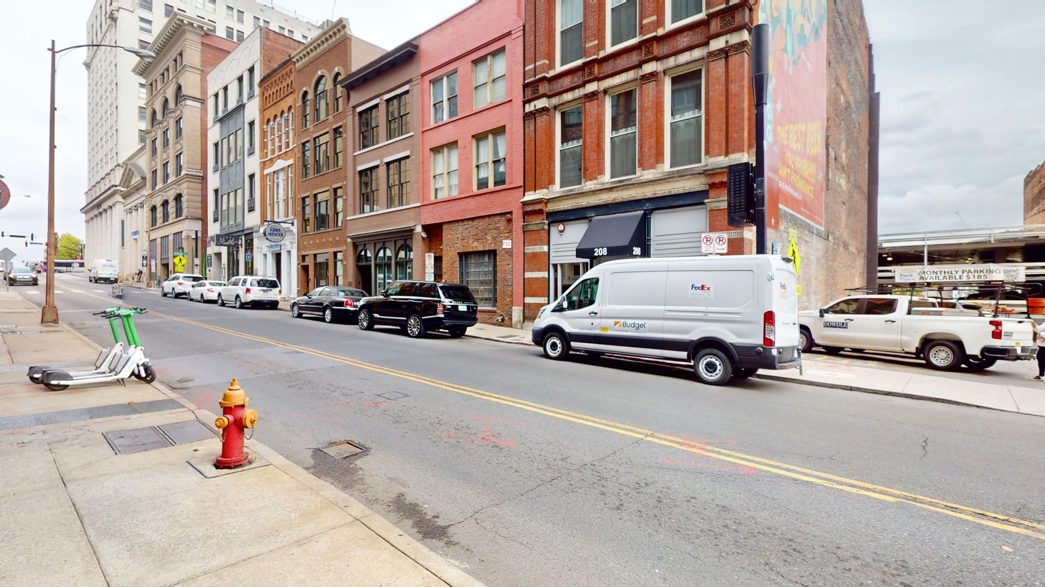 208 3rd Avenue North, Unit 400 Nashville, TN 37201 - Photo 19 of 40 a view of a city street with a large building