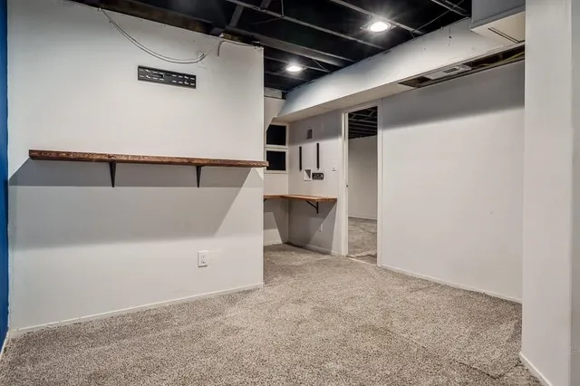 a view of empty room