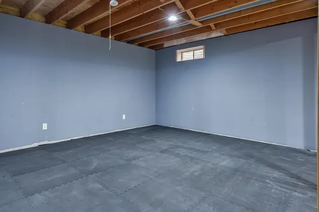 a view of empty room