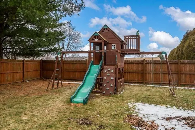 a house view with a outdoor space